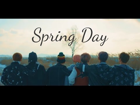 BTS - Spring day. Letra fácil (pronunciación)