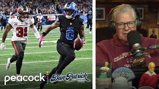 MNF Takeaways: Jahmyr Gibbs in 'lofty territory' for Detroit Lions | Dan Patrick Show | NBC Sports