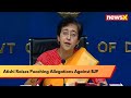Atishi alleges BJP threats & poaching, amid political turmoil & protests. | NewsX