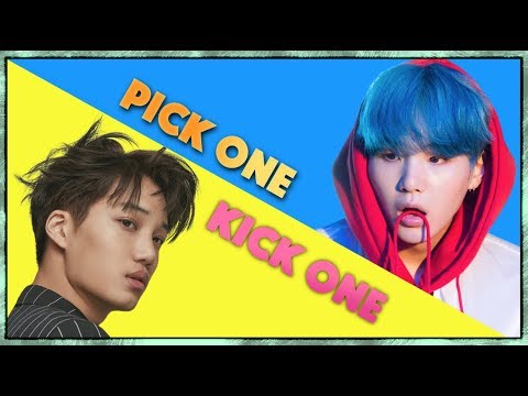 Pick one Kick one (HARD) - Kpop songs - Kpop game