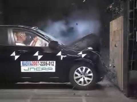 Video Crash Test Subaru Impresza 2005 - 2007