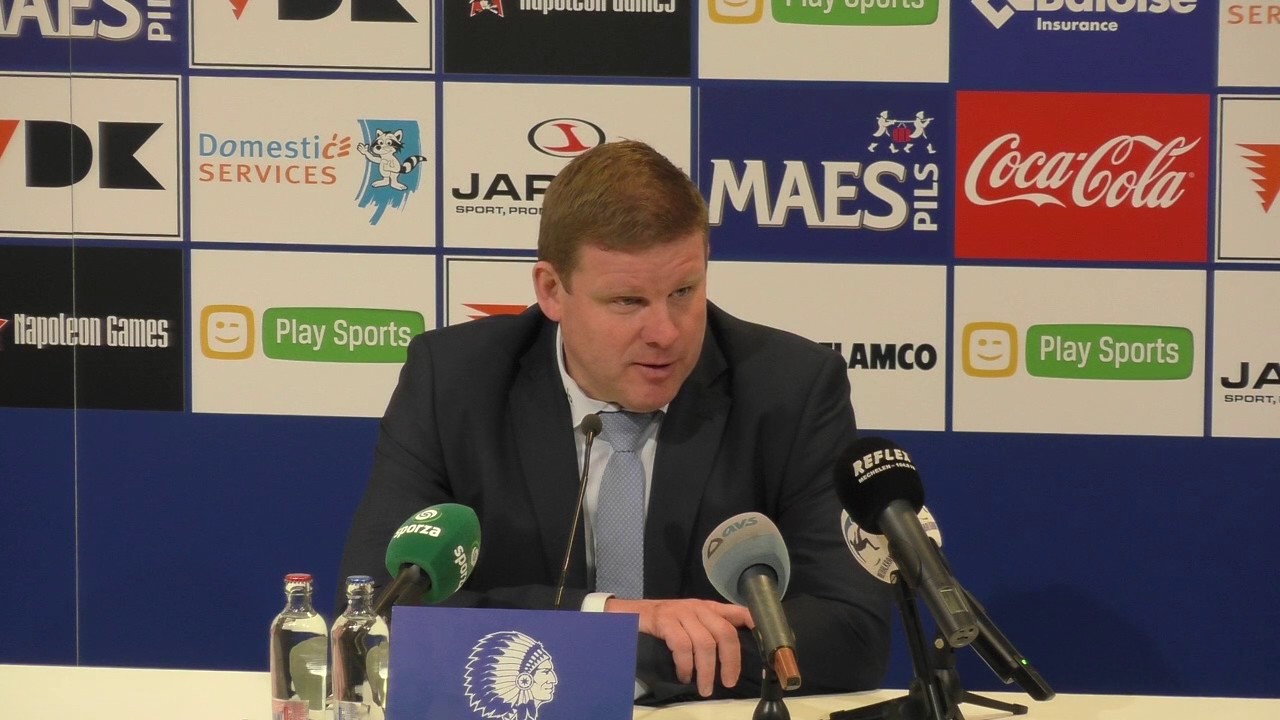 Persconferentie na KAA Gent - YR KV Mechelen