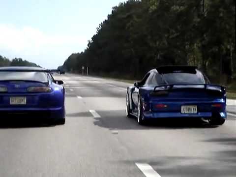 mazda rx7 and toyota supra #7