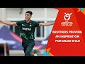 Brothers proving an inspiration for Ubaid Shah | U19 CWC 2024