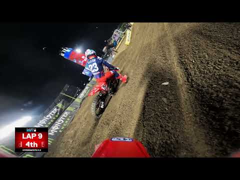 GoPro: Justin Barcia - 2022 Monster Energy Supercross - Anaheim 1 - 450 Main Highlights