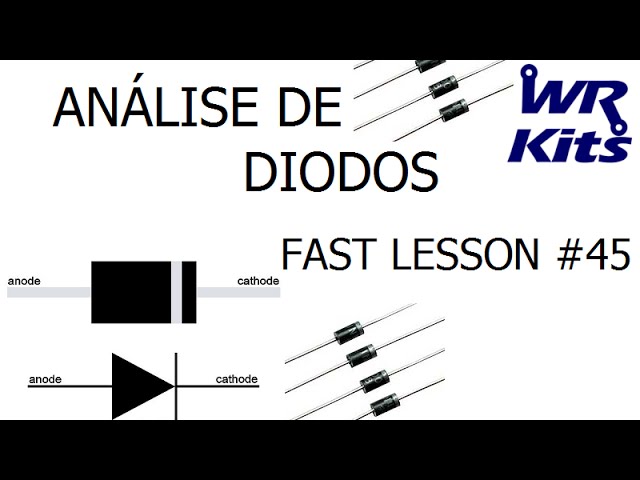 ANÁLISE DE DIODOS | Fast Lesson #45
