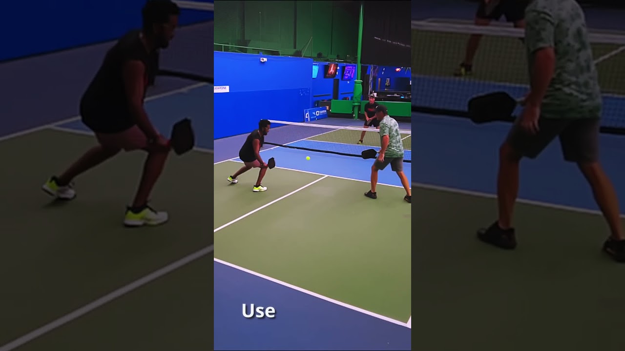 🤪Who Won the Point #pickleballhighlights #pickleball #sports #sporthighlights