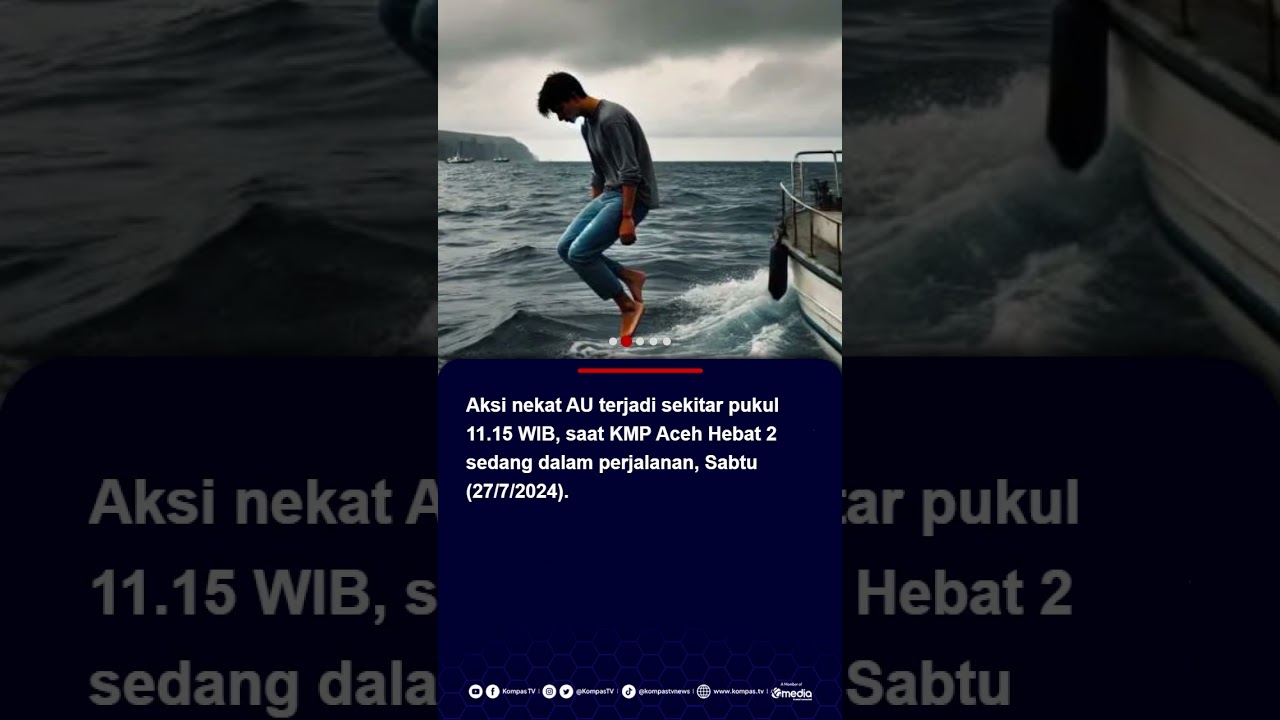 Akun Mobile Legends Dibobol, Pemuda di Aceh Nekat Lompat ke Laut #shorts