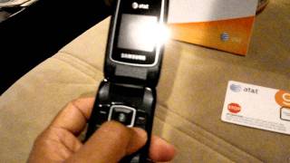 3:17 How to Unlock AT&T SAMSUNG SGH-A107 cellphone