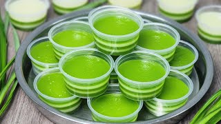 Bánh Da Lợn vị đậu xanh lá dứa để qua ngày vẫn mềm ngon
