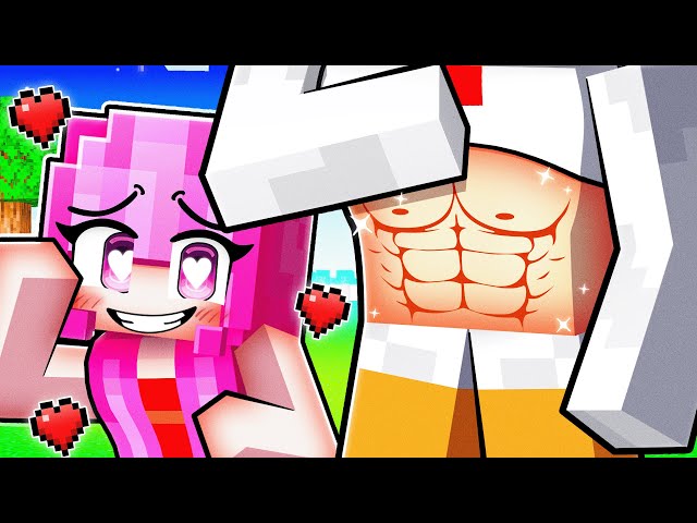 J'ai impressionné Emma avec mes Nouveaux MUSCLES sur Minecraft !