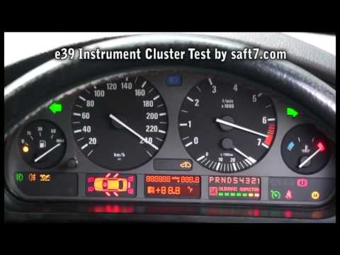 Bmw instrument cluster test #5