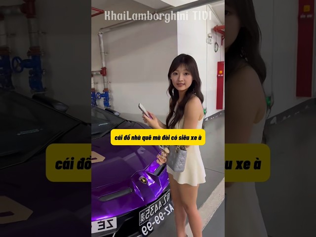 Em Gái Chê Chàng Trai Có Lamborghini Và Cái Kết #lamborghini #xuhuongyoutube #viralvideo