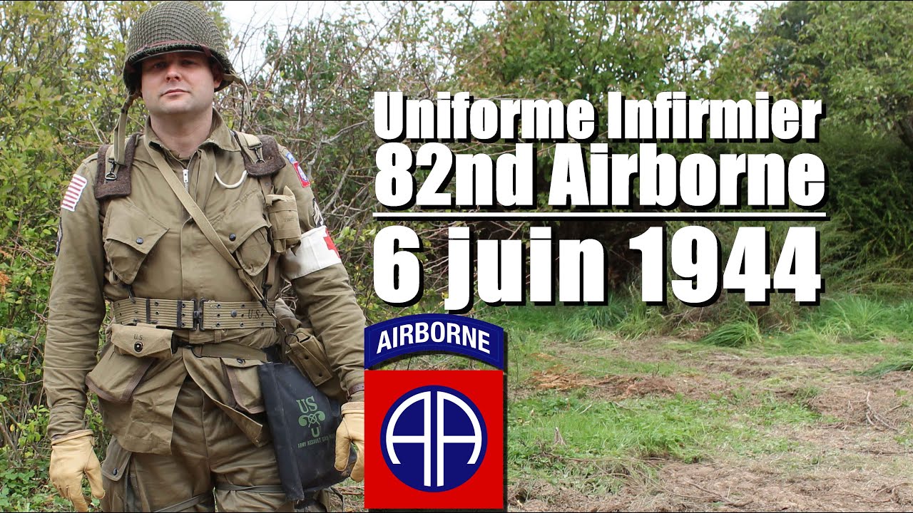 🧥 Uniforme Infirmier Parachutiste - 6 juin 1944 - Présentation d'uniforme