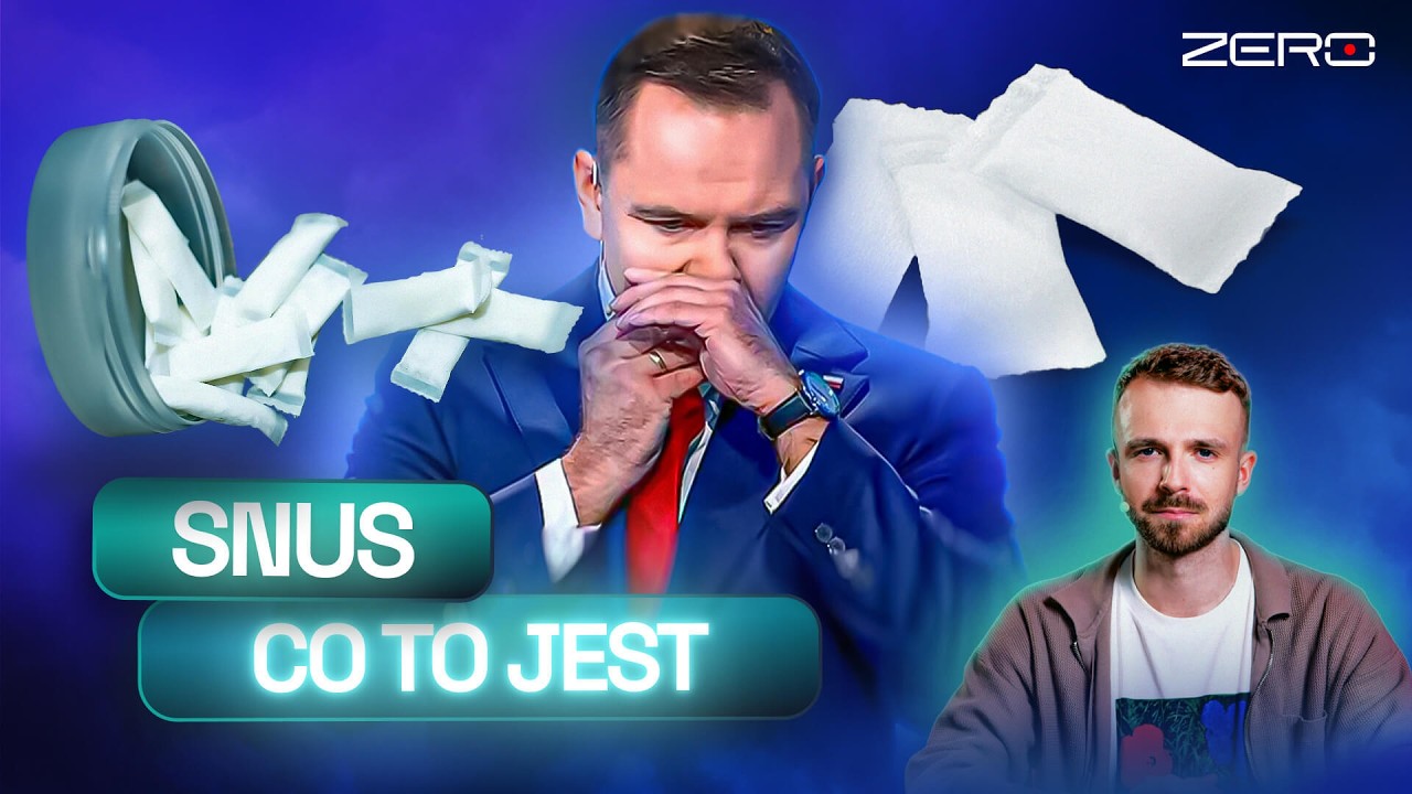 CO WZIĄŁ NAWROCKI PODCZAS DEBATY? PRAWDZIWEGO SNUSA NIE KUPISZ LEGALNIE W POLSCE