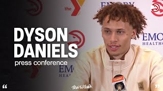 Atlanta Hawks vs. Pelicans Postgame Press Conference: Dyson Daniels