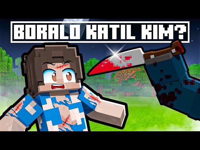 BORALO KÖYÜNDEKİ GİZLİ KATİL KİM? 🔪 - Minecraft