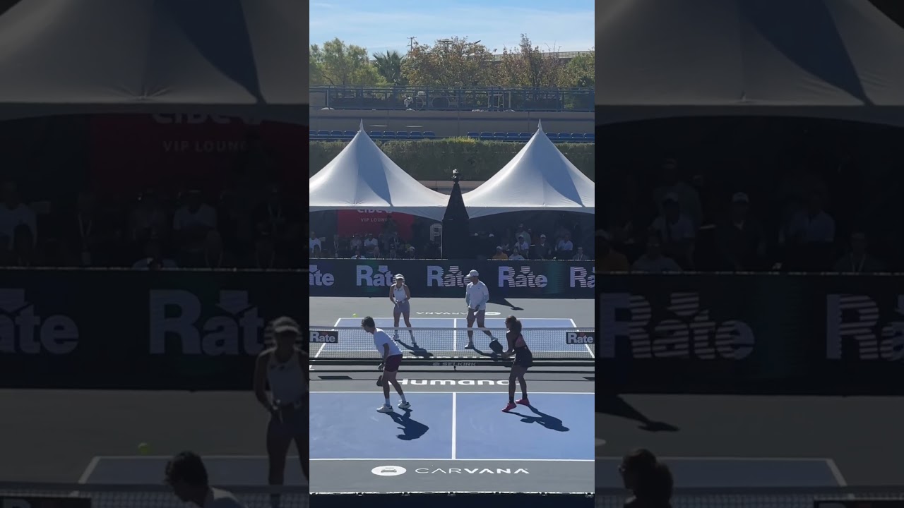 The BEST pickleball team of ALL TIME 🤌 Ben Johns & Anna Leigh Waters!