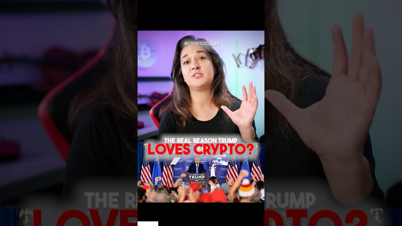"The Real Reason Trump Loves Crypto" 🏛️⚡ cryptocasey