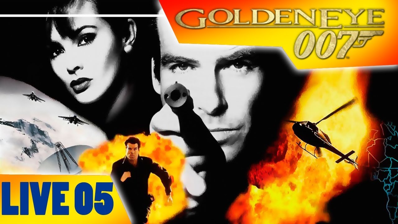 LIVE 007 Goldeneye N64 - Parte 05 - Fase 18 - Cradle - Nintendo 64