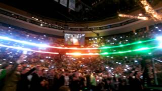 Conor McGregor UFC Boston walk