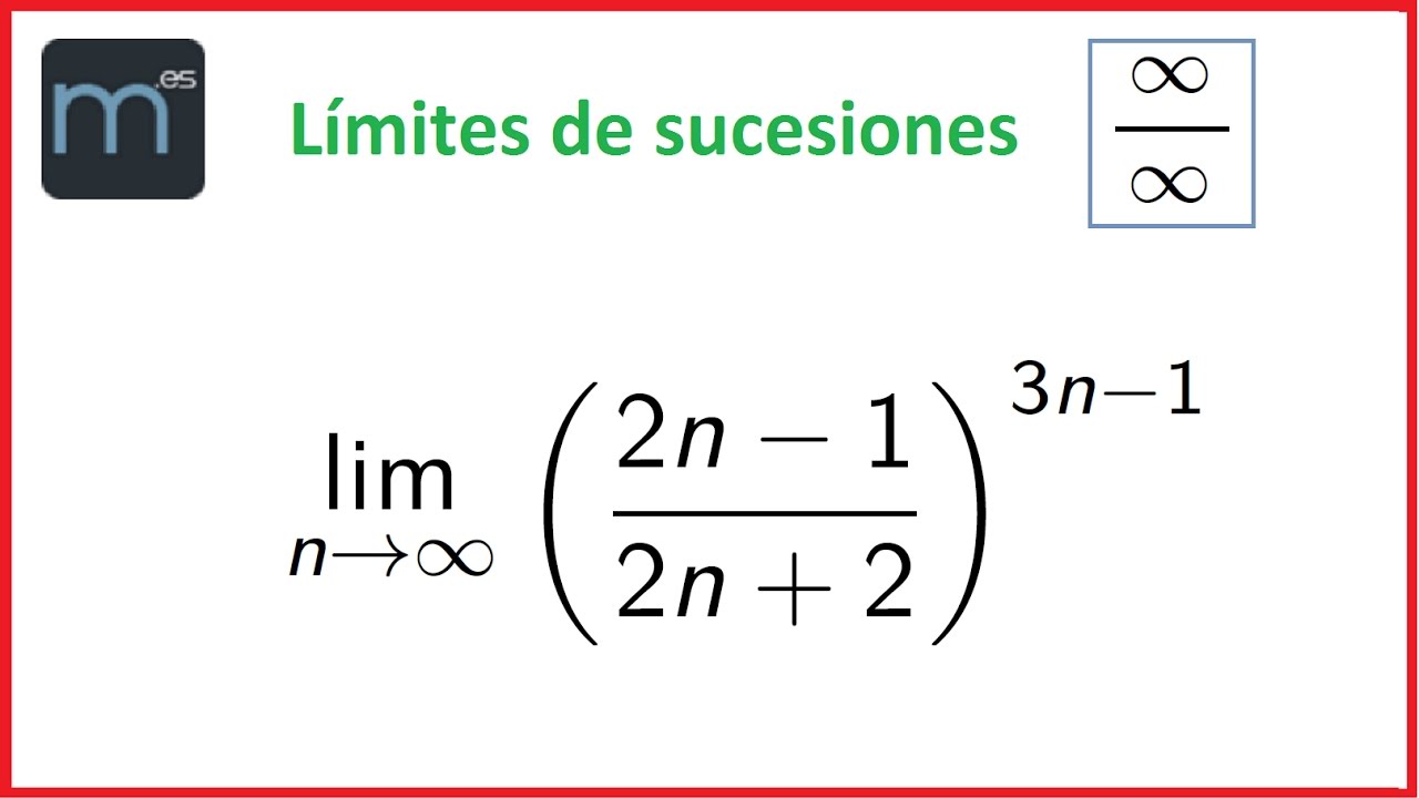 Indeterminacion 1 elevado a infinito