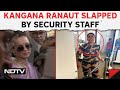 Kangana Ranaut Slapped | Kangana Ranaut Allegedly Slapped By Security Staff At Chandigarh Airport