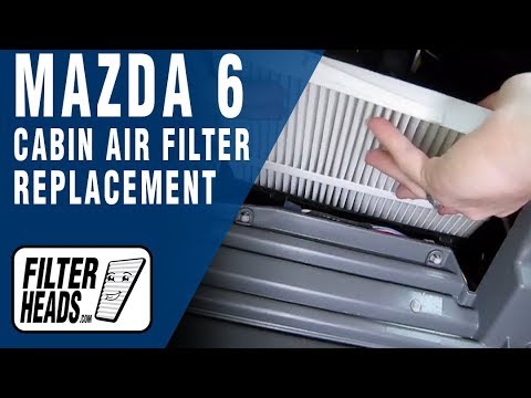 MAZDA 6 - Cabin Air Filter Replacement