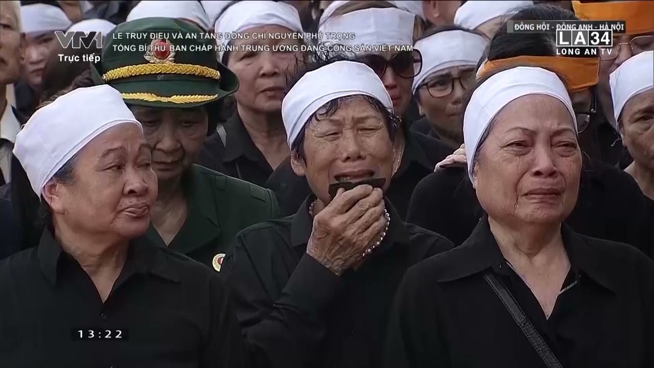 Trang nghiêm và xúc động Lễ truy điệu và an táng Tổng Bí thư Nguyễn Phú Trọng