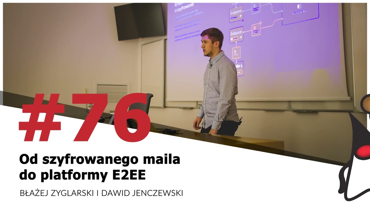 Toruń JUG #76 - "Od szyfrowanego maila do platformy E2EE" - Błażej Zyglarski, Dawid Jenczewski