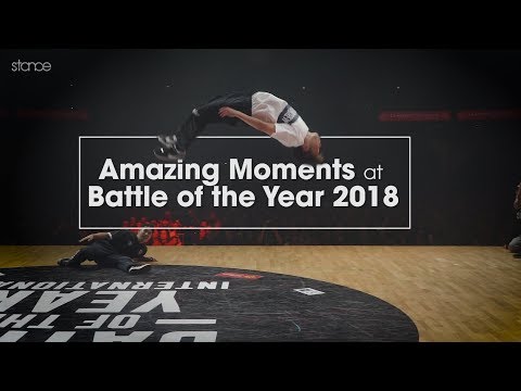 Amazing Moments at BATTLE OF THE YEAR 2018 // .stance