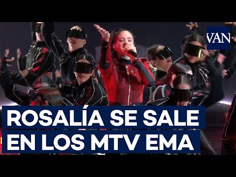 Espectacular actuación de Rosalía en los MTV EMAs