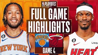 Miami Heat vs. New York Knicks Full Game 4 Highlights | May 8 | 2022-2023 NBA Playoffs