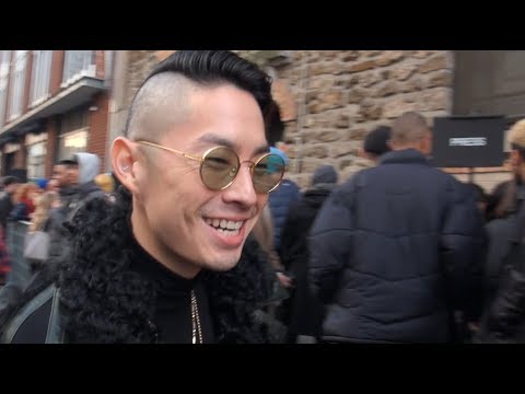 Fashion Week Paris 2018- 2019 EXIT MEN FIRST DAY 18/01/2018
