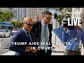 LIVE: Donald Trump aide Walt Nauta faces charges in Miami federal court
