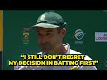 This Is What Dean Elgar Had To Say On SAs Performance | SAvIND