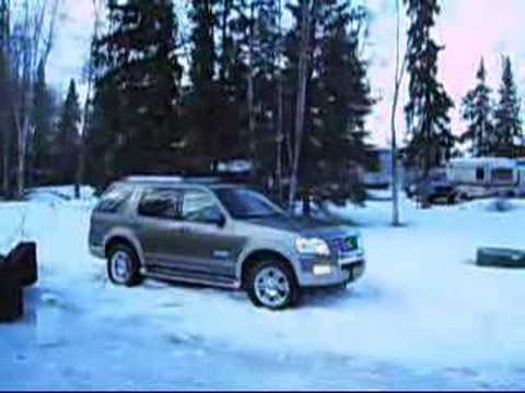 Ford explorer stuck in snow #10