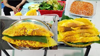 Bí quyết đổ bánh xèo miền tây béo giòn ăn hoài ko chán