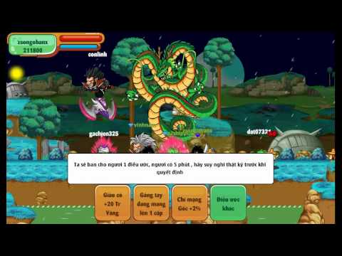 Ngọc rồng online Gọi rồng thần 1 sao (bang xayda school)