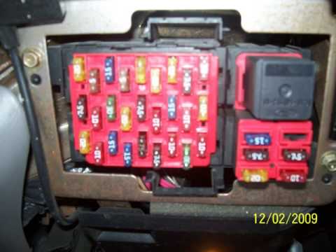 2000 lincoln towncar fuse relay diagram - YouTube 2004 lincoln ls fuse box 