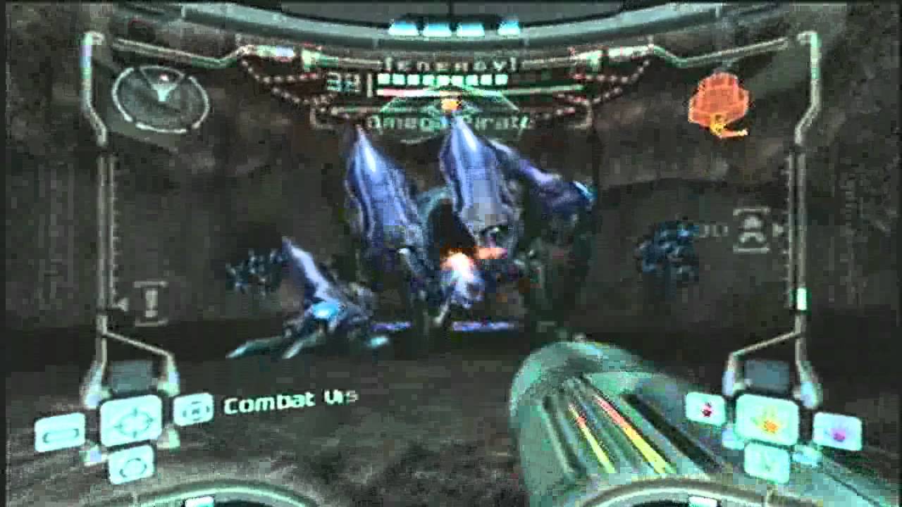 Metroid Prime 100% Hard Mode Walkthrough 10 (4/4) Phazon Mines: Boss ...