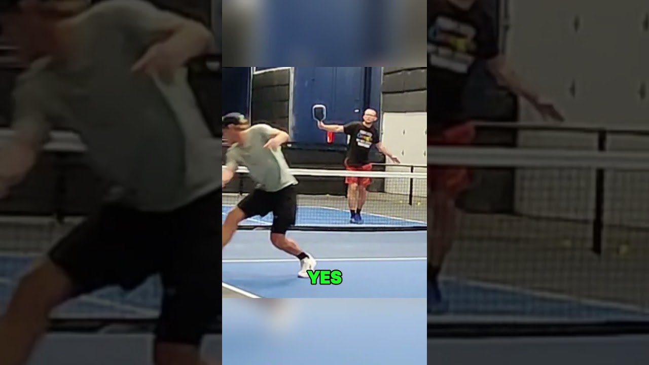 Pickleball Backhand Slices at your Chin
