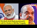 PM Modi, Amit Shah Expressed Condolonces | 2 Lakh Ex Gratia Announced| Doda Bus Tragedy | NewsX