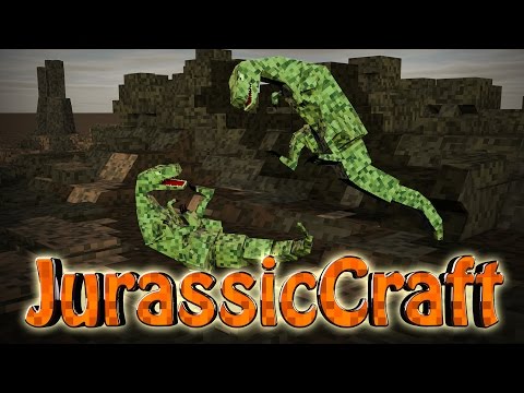 Minecraft Dinosaurs  Jurassic Craft Modded Survival Ep 26 