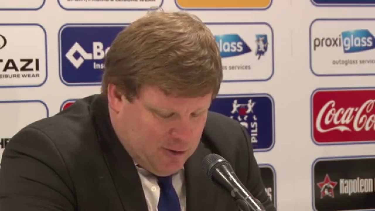 Persconferentie na KAA Gent - Club Brugge KV