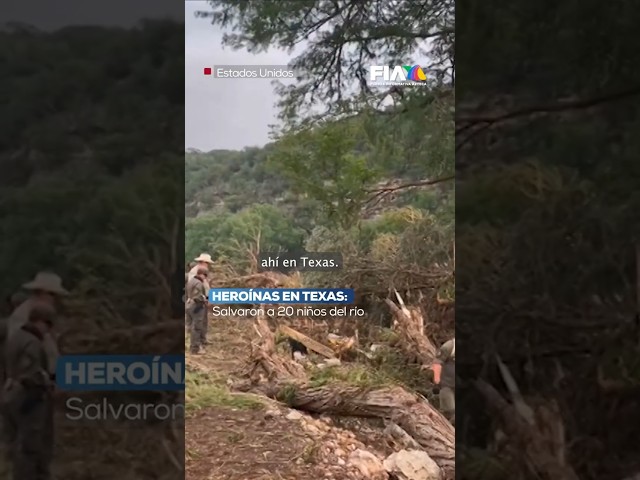Heroínas mexicanas | Jóvenes enfrentan inundación y salvan a menores en EU