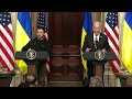 Biden and Zelenskyy hold news conference on Russia-Ukraine war  - 20:28 min - News - Video