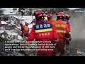 Video shows a huge scar on mountainside after a landslide hits a village in China  - 00:46 min - News - Video