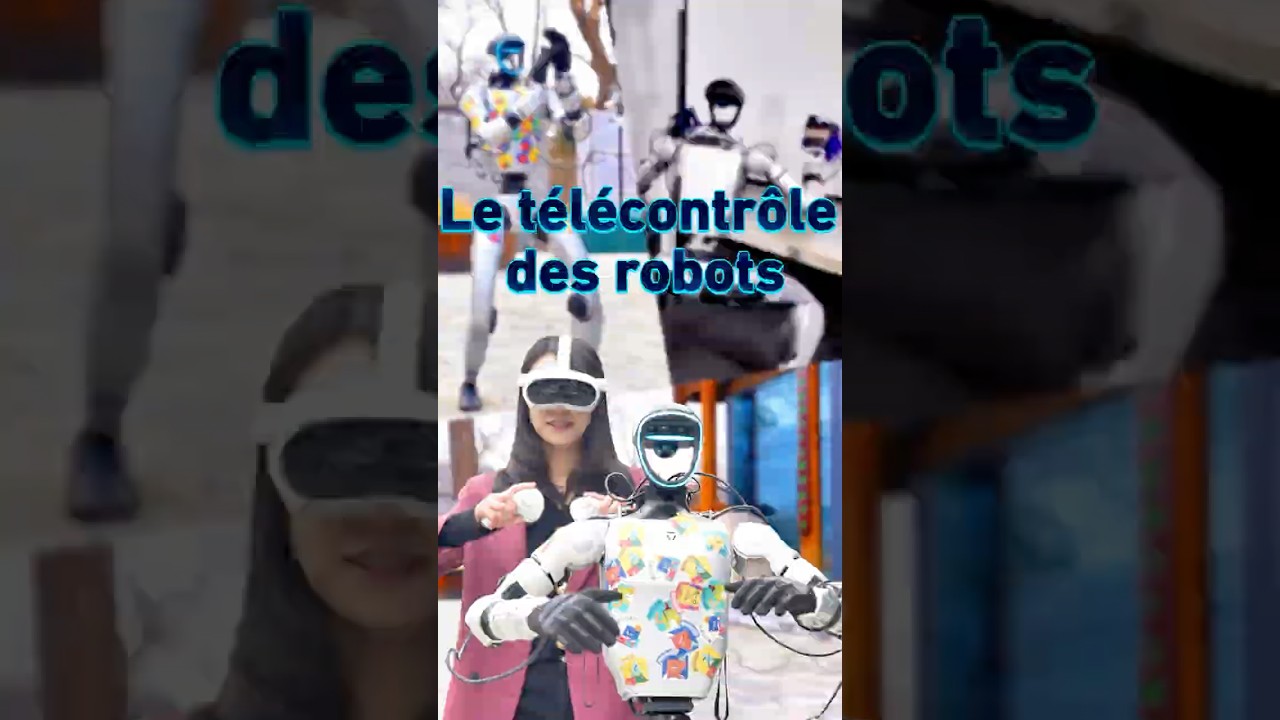 Le télécontrôle d’un robot, C’est vraiment génial !