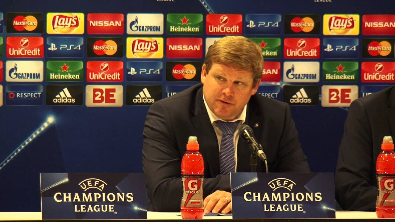 Persconferentie na KAA Gent - Olympique Lyonnais